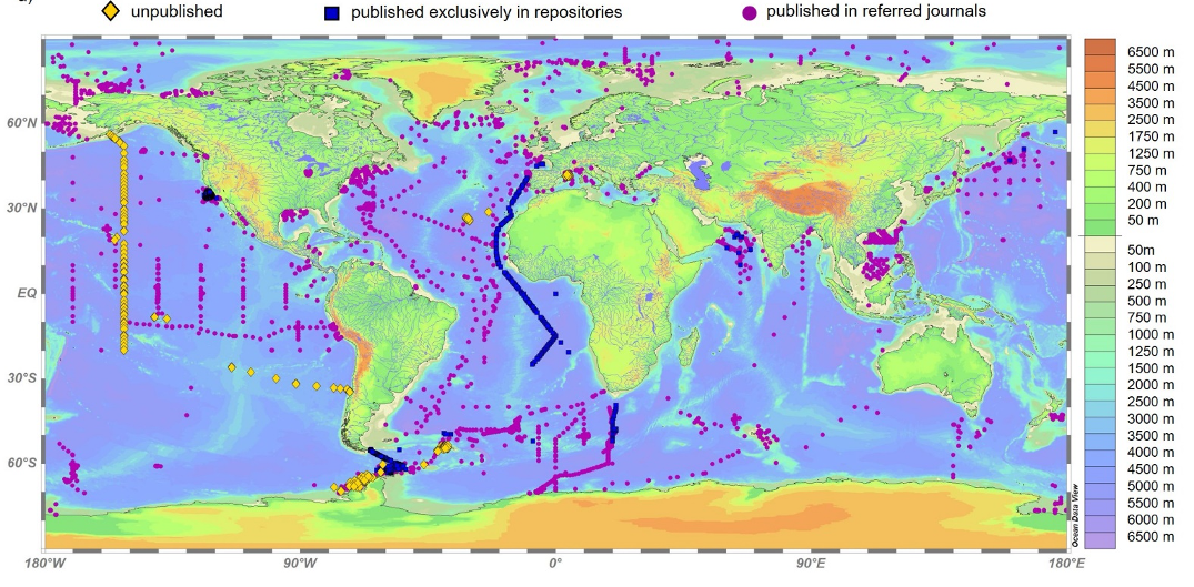 Ocean Thorium data from Around the World - Café Thorium